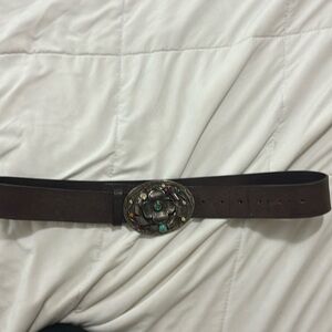 (N)INE Genuine Handcrafted Leather belt
